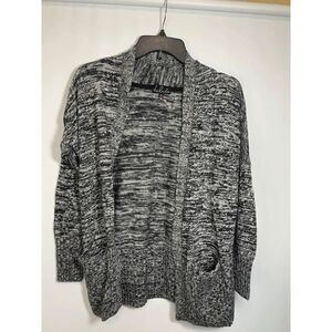 Talula Open Marbled Angora Rabbit Cashmere Blend Cardigan